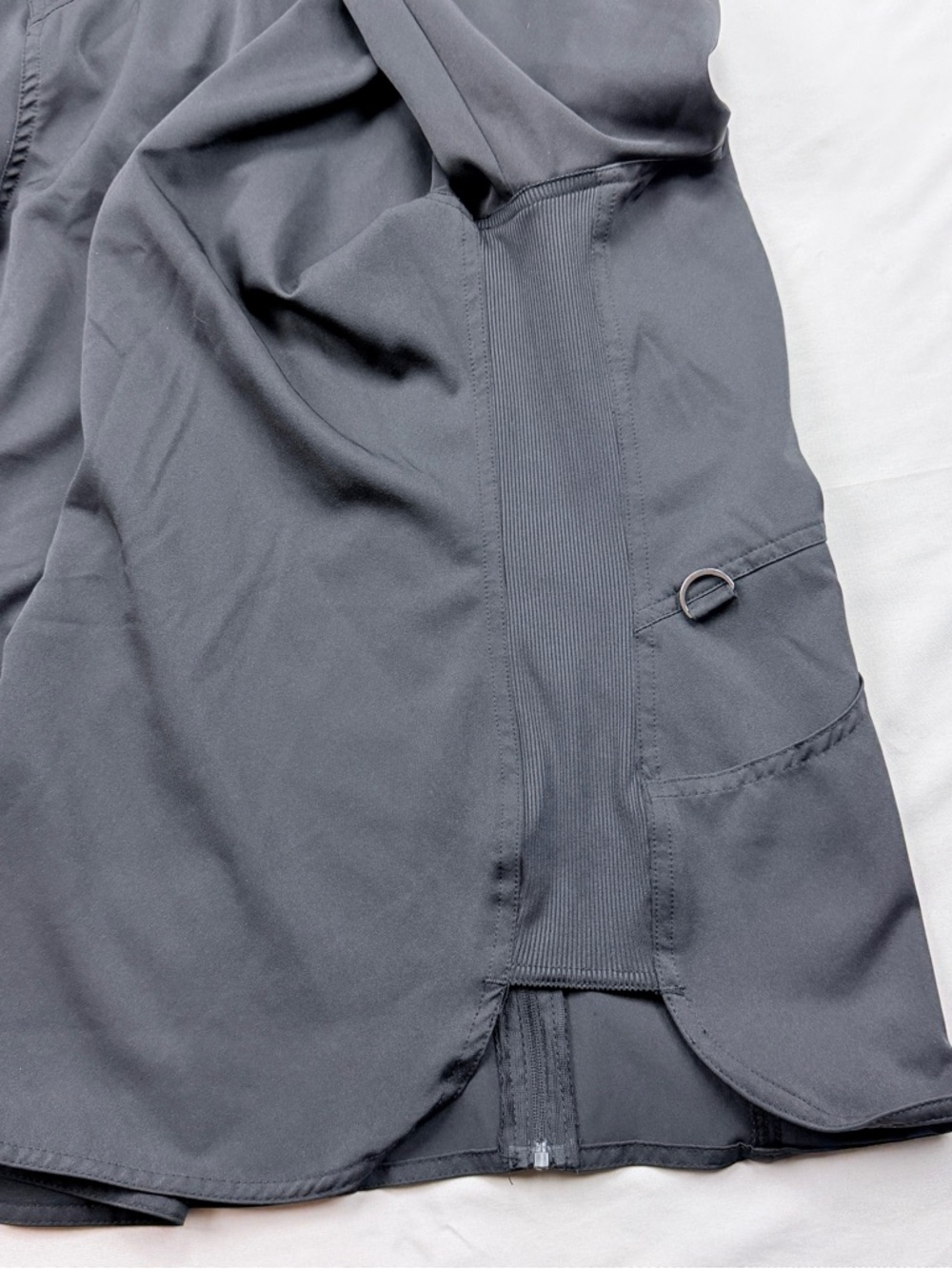 Ava Therese collection by Zavaté Apparel.
Women’s Black Zip-Front Scrub Jacket - Picture 11 of 11